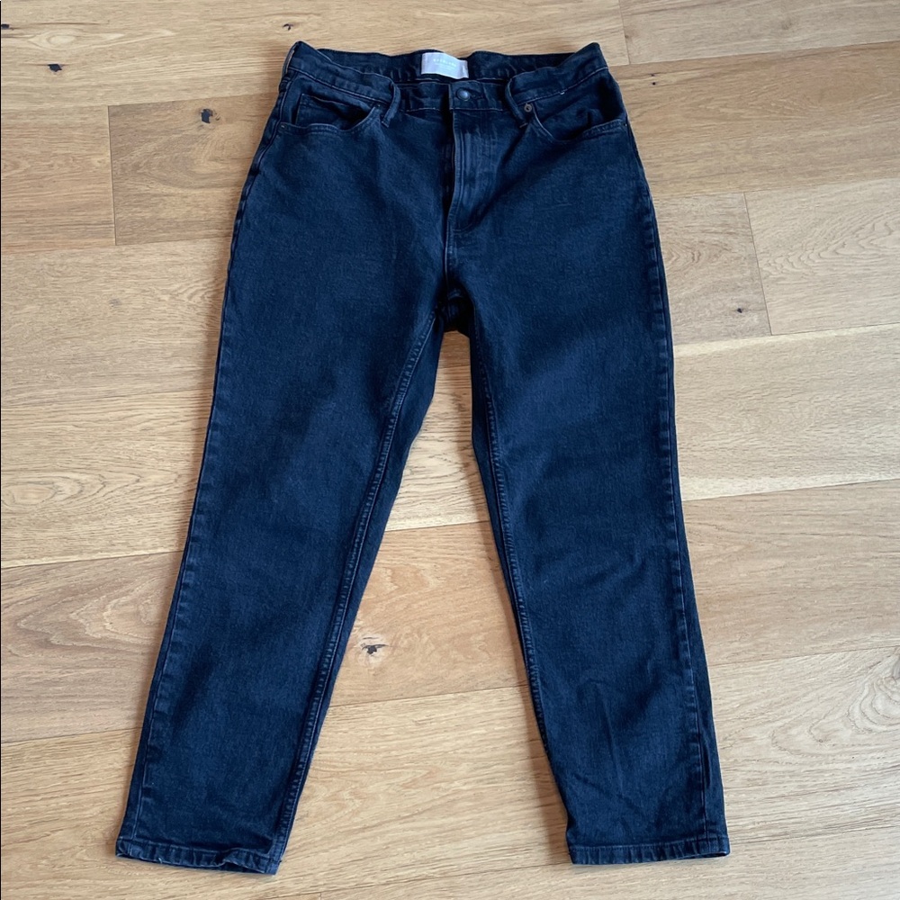 Everlane black jeans- original cheeky size 30R